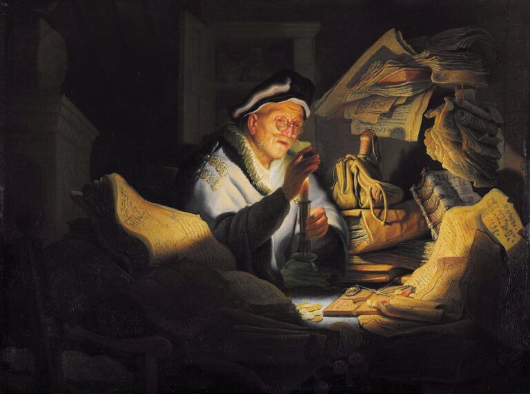 The Parable of the Rich Fool (1627) by Rembrandt